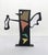 Black Painted Metal Sculpture by Riccardo Dalisi, Italy, 1980s For Sale - Image 17 of 18