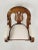 19th Century Biedermeier Walnut Armchair For Sale - Image 3 of 5
