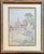 Walter Shirlaw (Scottish-American 1838 – 1909) antique 19th century mixed media watercolor painting and pencil drawing of...