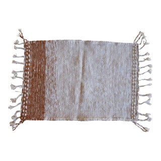 Small Moroccan Flatwoven Rug - 2.9 X 2.1 Ft For Sale