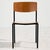 Wood Teak Chair on Metal Base For Sale - Image 7 of 18