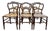 Louis-Philippe Caned Walnut Chairs, 1800s, Set of 6 For Sale