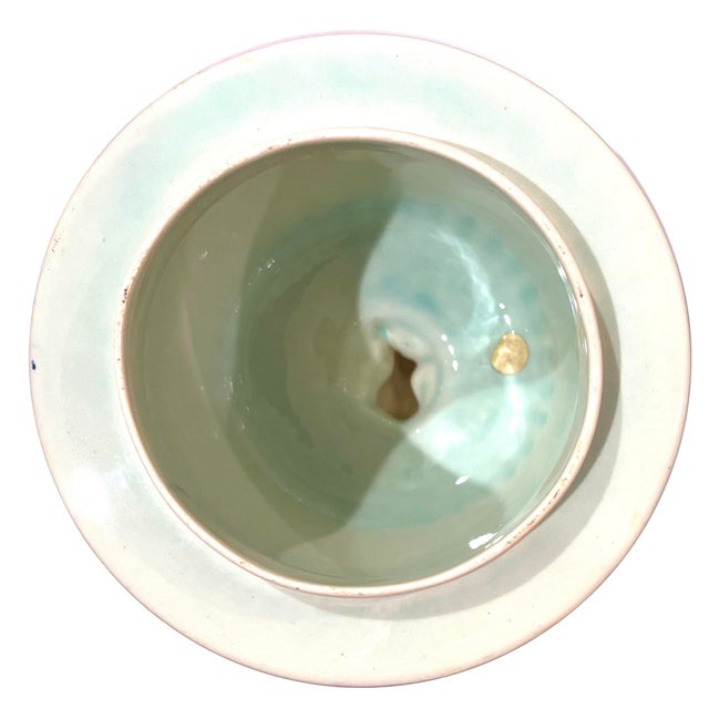 1960's Chinoiserie Delft Ginger Jar - Royal Sphinx Holland by Boch For Sale - Image 10 of 11