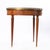 Mid 20th Century Round Table With Brass Gallery and Brass Top Feet For Sale - Image 6 of 10