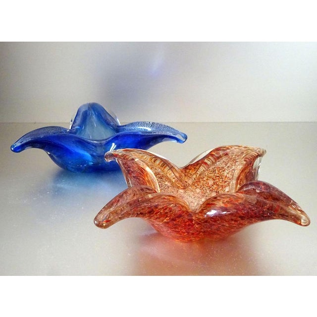 Mid-Century Modern Murano Sixtyes Glass Pieces, 1960s, Set of 2 For Sale - Image 3 of 11