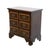 HIGH END VINTAGE Banded Mahogany Traditional Chippendale Style 30" Nightstand w. Jewelry Storage 31.5" High 30" Wide 17"...