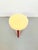 1970s Vintage Swedish Three Legged Sheepskin Stool, 1970 For Sale - Image 5 of 6