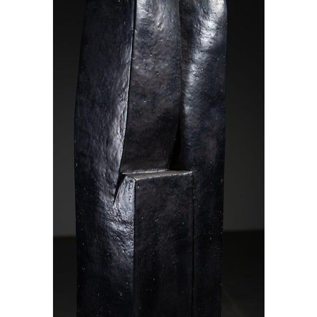 Abstract Sculpture by Cor Dam. period: 1975-1990 origin: The Netherlands dimensions (cm): h60 x w17 x d18 cm dimensions...