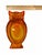 c. 1969 Authentic Viking Glass “Epic” owl ashtray (Model #6944) Highly sought-after Persimmon color Heavy, brilliantly...