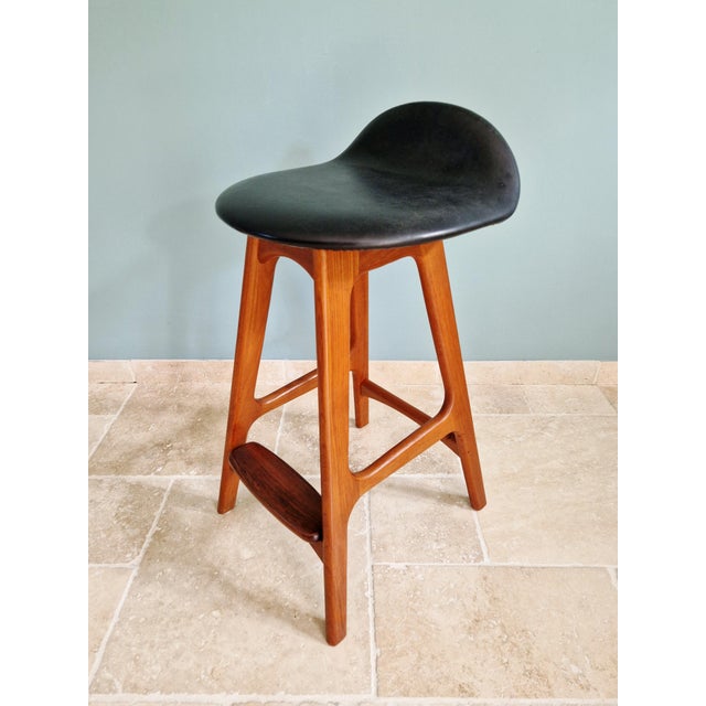 Scandinavian Model OD61 Stool in Teak by Erik Buch for OD Møbler, Denmark, 1960 For Sale - Image 15 of 15