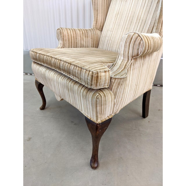 French Provincial Wingback Arm Chairs a Pair Chairish
