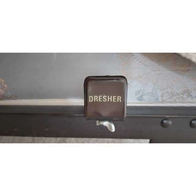 Vintage Dresher Solid Brass Full‑Size Bed – Rare, No Longer Made For Sale In Chicago - Image 6 of 11