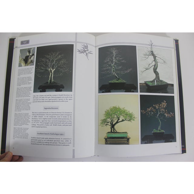 Black 1989 Bonsai the Art of Growing and Keeping Miniature Trees Book Hard Cover For Sale - Image 8 of 8
