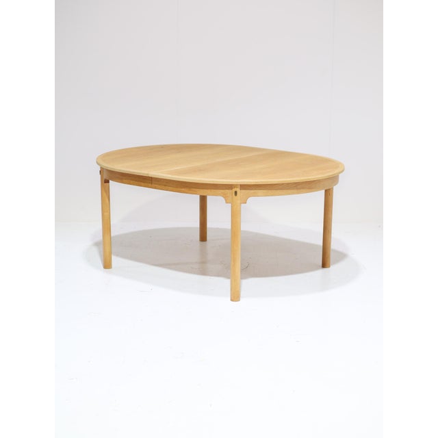 Mid-Century Modern Extendable Oval Øresund Dining Table in Oak by Børge Mogensen for Karl Andersson & Söner, 1960s For Sale - Image 3 of 18