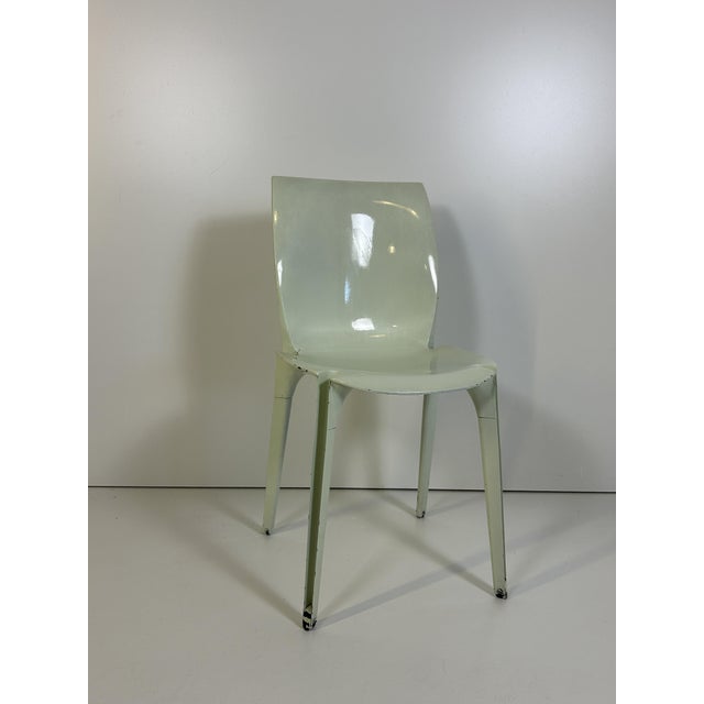 White Three Lamda Chairs by Marco Zanuso and Richard Sapper for Gavina, 1960s, Set of 3 For Sale - Image 8 of 13