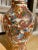 Pair of Early 20th Century Asian Hand Paisley Painted Vases For Sale - Image 10 of 12