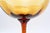 Mid-Century Modern Amber Glass Compote with Twisted Stem by Empoli, 1960s For Sale - Image 4 of 6