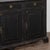 19th Century Swedish Black Painted Pine Sideboard Buffet For Sale - Image 13 of 14