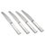 Parallel Lunch Knives by Oscar Gundlach-Pedersen for Georg Jensen, 1940s, Set of 4 For Sale - Image 6 of 6