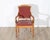 Brown Pair of Louis Philippe Cherry Wood Armchairs with Upholstered Seats For Sale - Image 8 of 11