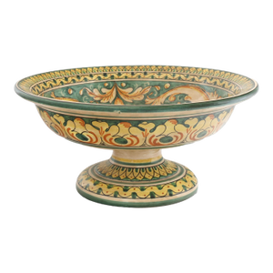 Italian Faience Large Footed Bowl