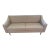 West Elm Olive 71" Swoop Arm Channel Back Sofa For Sale