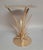 Metal Contemporary Sculptural Aloe Plant Champagne Gold Accent Table For Sale - Image 7 of 8