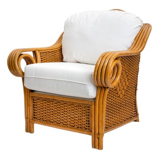 Vintage Rattan Wicker Chairs For Sale