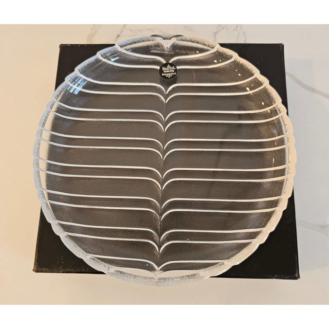 1980s 1980s Rosenthal Studio-Linie "Arabesk" Crystal Plates by Nanny Still - Set of 2 For Sale - Image 5 of 5