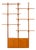 Mid-Century Scandinavian Teak Wall Unit, 1970s For Sale