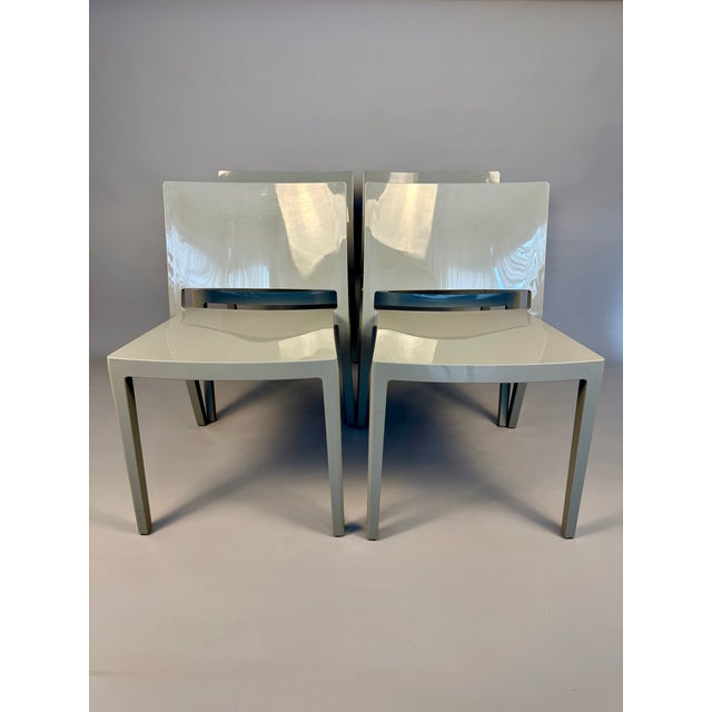 Vintage Lizz Chairs by Piero Lissoni for Kartell, Set of 4 For Sale - Image 9 of 9