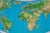 Mid 20th Century Mid Century Cram's Physical Political World Pull Down Map Classroom Wall Map 64" For Sale - Image 5 of 18