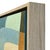 Contemporary Mid-Century Modern Inspired Abstract Oil Painting in Float Frame For Sale In New York - Image 6 of 6