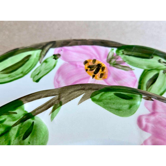 Vintage Franciscan Desert Rose Dinner and Salad Plates Made in England, 24 Pieces For Sale - Image 14 of 17