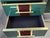 Not Yet Made - Made To Order Italian Green and Burgundy Murano Glass Bedside Tables with Brass Frames from Justfurnituress SRL, Set of 2 For Sale - Image 5 of 9