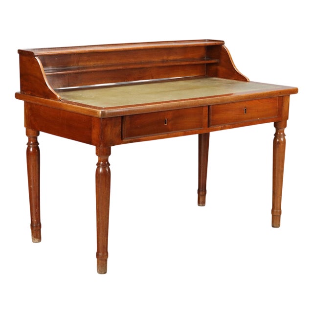 Antique Desk in Walnut, 1850s For Sale