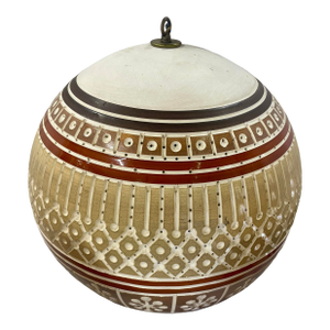 Late 20th Century Martha & Beaumont Mood Large Ceramic Light Globe