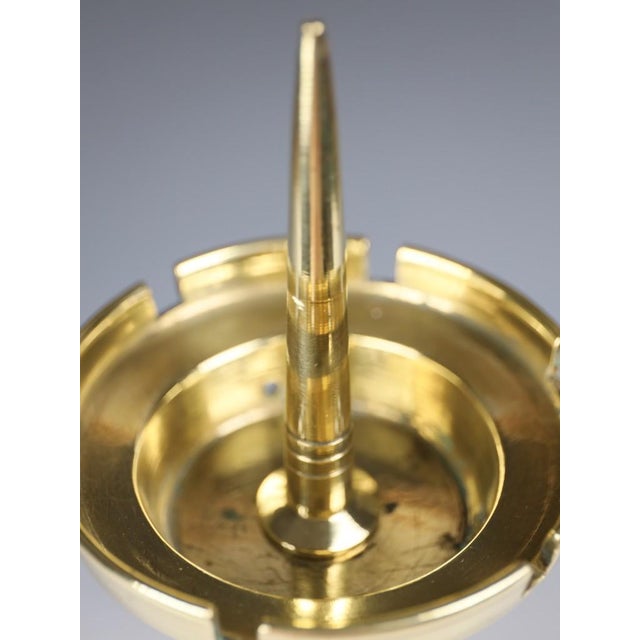 18th Century Brass Ecclesiastical Pricket Candlestick, 17501800 by Unknown for Unknown, 1780 For Sale - Image 11 of 15