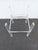 Hollywood Regency Lucite Acrylic Glass Top Pair of Side Tables 6592 For Sale - Image 10 of 18