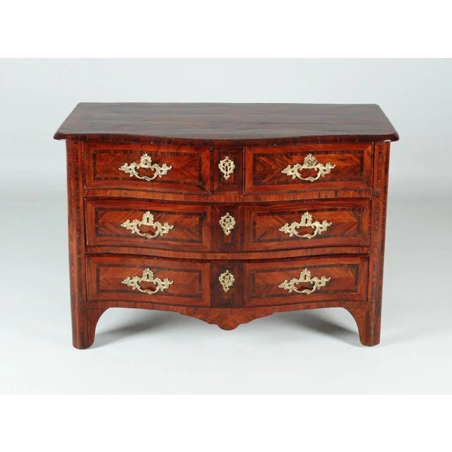 Antique french louis xv or baroque chest of drawers france rosewood louis xv around 1740 dimensions: h x w x d: 83 x 121 x...