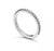Tiffany and Co. Tiffany & Co. Soleste 0.17 CTTW Diamond Band, Platinum, Size 6 For Sale - Image 4 of 10