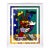 Romero Britto, Upsidedown Too (Custom Framed Hand Signed Silkscreen on Gesso Board), 2001 For Sale