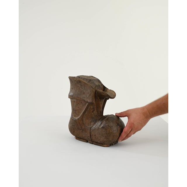 20th Century French Carved Wooden Boot Decoration For Sale - Image 17 of 18