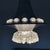 Mid-Century Modern Space Age Silver Aluminium Trumpet Hanging Lamp with Crystal Glass Diffuser, 1960s For Sale - Image 6 of 16