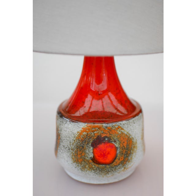 Mid-Century Modern Pottery Lamp from Tilgmans, 1970s For Sale - Image 6 of 15