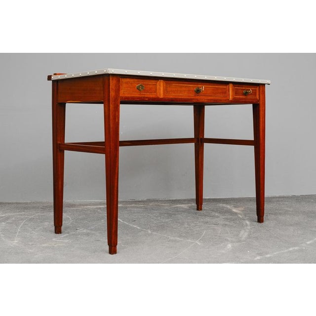 Early 20th Century Art Nouveau Desk in Mahogany For Sale - Image 9 of 18