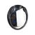 Glass Hollywood Regency Black Lacquer Mirror Made in Italy C. 1970/80’s For Sale - Image 7 of 12