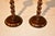Pair of Edwardian Oak Candlesticks, Circa 1900 For Sale - Image 4 of 6