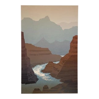Peter Markgraf Colorado River, 1995 Hand Printed Silkscreen on Fine Art Paper For Sale