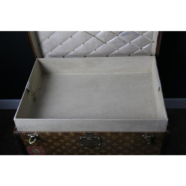 Hat Trunk in Woven Canvas from Louis Vuitton, 1890s For Sale - Image 15 of 18